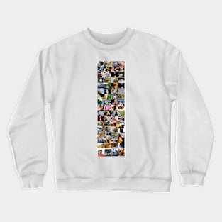 JoJo bear contact sheet Crewneck Sweatshirt